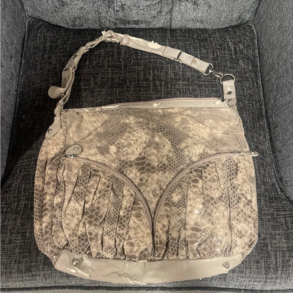 Animal Print Bag with pockets
